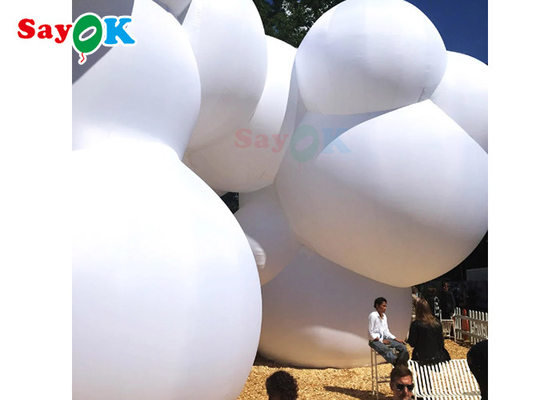 Benutzerdefinierte wolkenförmige Ballons aus PVC für Veranstaltungen mit zweiseitigem Digitaldruck