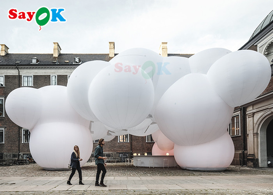 Benutzerdefinierte wolkenförmige Ballons aus PVC für Veranstaltungen mit zweiseitigem Digitaldruck