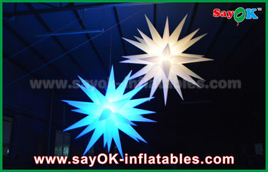 Stern-Ballon-aufblasbare Beleuchtungs-Dekorationen des Riese-1.5m LED für Kneipe/Bar