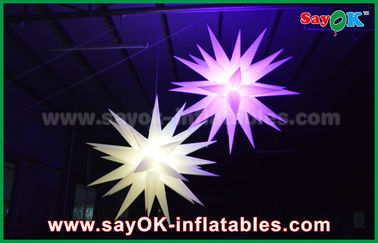 Stern-Ballon-aufblasbare Beleuchtungs-Dekorationen des Riese-1.5m LED für Kneipe/Bar
