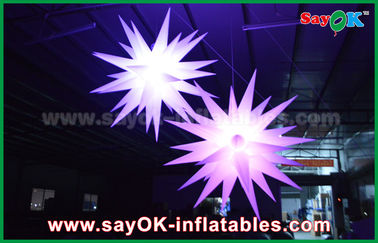Stern-Ballon-aufblasbare Beleuchtungs-Dekorationen des Riese-1.5m LED für Kneipe/Bar