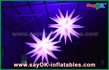 Stern-Ballon-aufblasbare Beleuchtungs-Dekorationen des Riese-1.5m LED für Kneipe/Bar