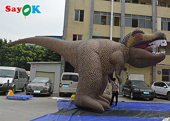 Giant Aufblasbare Dinosaurier Aufblasbare Tyrannosaurus Rex Aktivität Dekoration Modell Aufblasen Zeichentrickfiguren