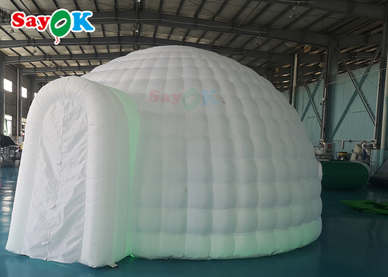 Weiß Outdoor Camping Aufblasbare Bubble Tent House Dome 6x5x3.2mH