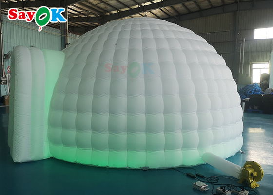 Weiß Outdoor Camping Aufblasbare Bubble Tent House Dome 6x5x3.2mH
