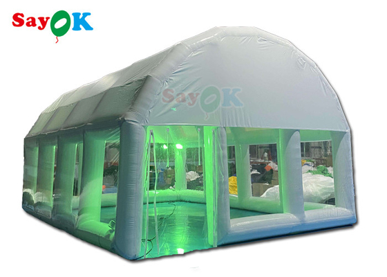 aufblasbares Luft-Zelt-klare luftdichte Haube 0.55Mm PVCs für Swimmingpool-Abdeckung