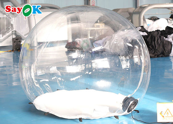 Aufblasbare Blasentente Durchsichtig aufblasbare Blasentente Familiencamping Hinterhof Party Festivals Stargazing