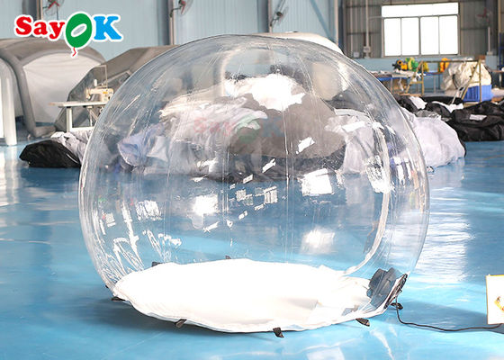 Aufblasbare Blasentente Durchsichtig aufblasbare Blasentente Familiencamping Hinterhof Party Festivals Stargazing