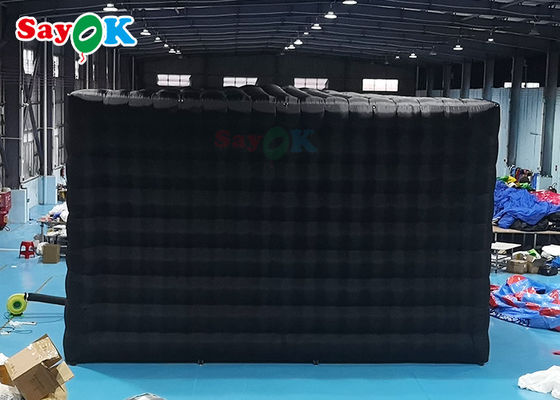 Aufblasbares Würfelzelt Flexibles aufblasbares Luftzelt mit Led-Leuchten Aufblasbares Campingzelt