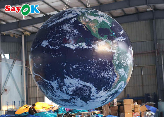 Aufblasbare Kugel Soem-PVCs Erdfür die Werbung des Explosions-Planeten-Balls