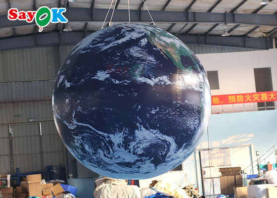 Aufblasbare Kugel Soem-PVCs Erdfür die Werbung des Explosions-Planeten-Balls