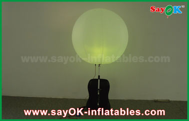 Windundurchlässiger aufblasbarer Beleuchtungs-Dekorations-Rucksack-Nylonball mit LED-Licht für die Werbung