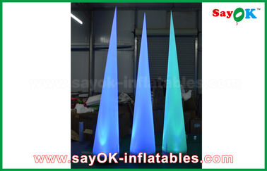 2.5m aufblasbarer LED Nylonkegel mit Gebläse-Beleuchtungs-Dekoration LED-Licht-CE/UL