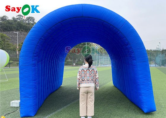Aufblasbare Außenzeltbeleuchtung Aufblasbare Struktur Tunnel für Werbedekoration
