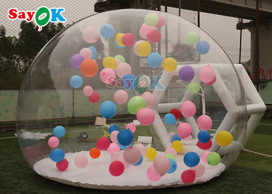 Aufblasbare Ballone sprudeln Hauben-Zelt-transparente Blasen-Familien-Hochzeitsfest-Blasen-klarer Raum für das Kampieren