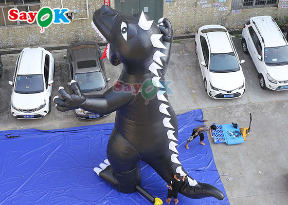 Outdoor Werbung Aufblasbare Zeichentrickfiguren Aufblasen Dinosaurier Tier Ballon Aufblasbare Modell