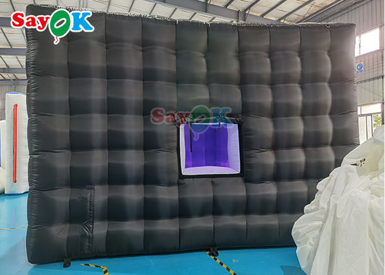 Luftdichtes aufblasbares Nachtclubzelt mit Led-Licht Veranstaltung Party Dekoration aufblasbares Luftzelt