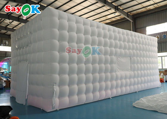 Lounge Nachtclub aufblasbares Campingzelt aufblasbarer Nachtclub mit Licht aufblasbares Luftzelt