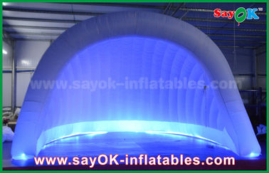 Aufblasbare Luft-Zelt-Hauben-aufblasbares Iglu-Zelt des Familien-Zelt-210D Oxford LED aufblasbare wasserdicht für Partei