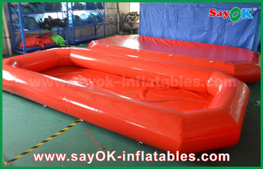 Aufblasbare Kinderspielzeuge Rot PVC Aufblasbare Wasserbecken Luftdicht Schwimmbad Für Kinder Spielen
