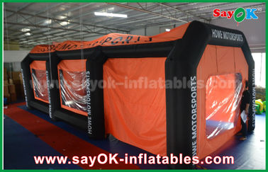8 x 4m großer PVC-Handelsklasse Inflatables-Auto-Spray-Stand für wasserdichtes