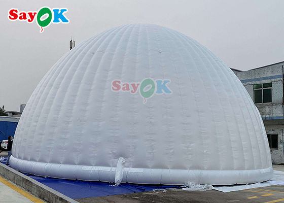 Aufblasbare Luftzeltwerbung Aufblasbare Igloo-Dome-Zeltstruktur