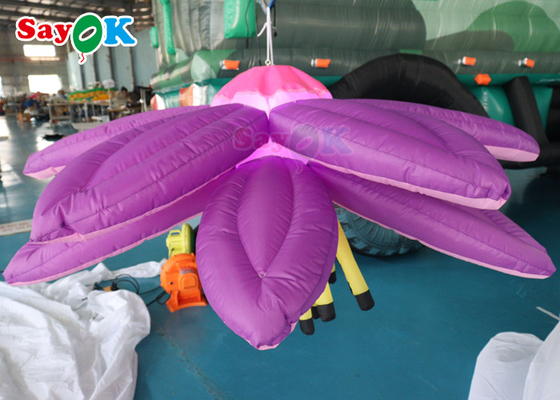 Unterhaltungs-aufblasbarer Blumen-Dekorations-Ballon-Außenwerbung-aufblasbares Modell