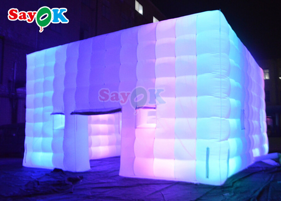 Kommerzielles weißes Nachtklub-Partei-aufblasbares Luft-Zelt-großer aufblasbarer Nachtklub für Ereignisse im Freien