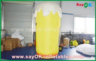 Riesige kundenspezifische aufblasbare Bierflasche-Schale mit CER/UL Gebläse-Oxford-Stoff