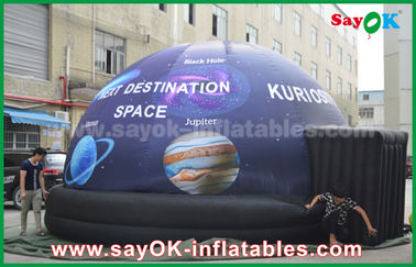 Wasserdichtes volles Druck-bewegliches Planetariums-aufblasbares Hauben-Zelt mit Stern