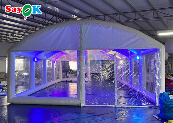 Luftdicht aufblasbares Pooldeckel Transparentes aufblasbares Schwimmbad Bubble Tent