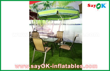 Knallen Sie herauf Strand-Zelt-Strand-Garten im Freien Sun freitragendes Nylonmaterial des Patio-Regenschirm-190T