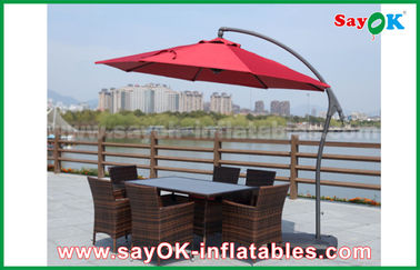 Knallen Sie oben Strandschirm Strand-Zelt-beständige UVfalte Sun im Freien, chinesischen Garten-Sonnenschirm