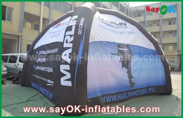 Luft-Campingzelt fertigte den Druck der Logo Inflatable Air Tent For-Ausstellungs-Partei-Dekoration besonders an