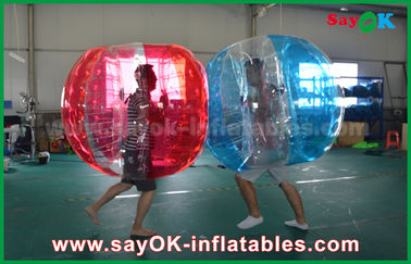 Aufblasbare Spiel-populäre bunte aufblasbare Fußball-Mietblase, menschlicher Fußball-Blasen-Ball für Erwachsenen und Kinder