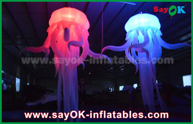 Bunte aufblasbare Beleuchtungs-Nylondekoration in der Kraken-Form mit geführtem Licht