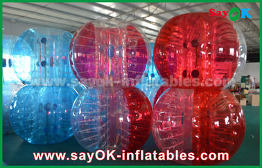 Aufblasbare Fußball-Spiel-dauerhafte aufblasbare Sportspiele/transparenter aufblasbarer Blasen-Ball PVCs TPU