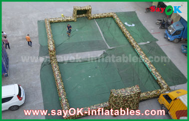 Aufblasbare Hinterhof-Spiel-tragbarer Riese außerhalb des PVC-Planen-aufblasbaren Fußballs/Tabellen-Tennisplatz mit CER Gebläse