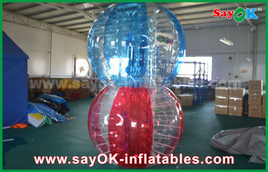 Transparente TPU aufblasbare Sportspiele der aufblasbaren Yard-Spiel-, riesiger menschlicher Körper-Blasen-Ball