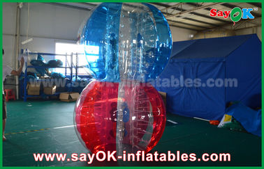 Transparente TPU aufblasbare Sportspiele der aufblasbaren Yard-Spiel-, riesiger menschlicher Körper-Blasen-Ball