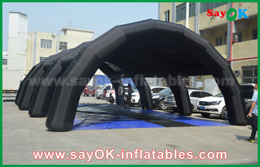 Das aufblasbare Zelt-Kampieren fertigte aufblasbares Tunnel-Zelt 0,55 Millimeter PVCs Tarpulin für Werbung/Förderung besonders an