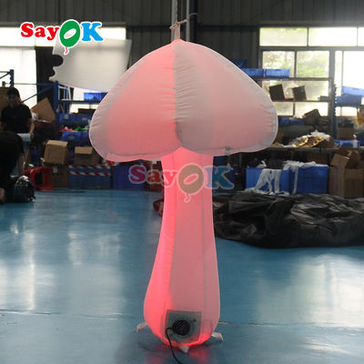 3.2ft Werbung Aufblasbare Dekoration Realistische Aufblasbare Pilze / Aufblasbare leichte Pilze