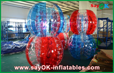 Aufblasbare Rasen-Spiele transparenter aufblasbare Fußball-Blasen-menschlicher Ball PVCs/TPU für erwachsenes/Kind
