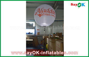 Gewohnheit 1.5m aufblasbare Beleuchtungs-Dekoration Durchmessers für die Werbung, Stand-Ballon mit Stativ