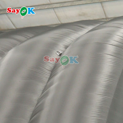 10x6x5.4mH Schwarzer Kuppel aufblasbares Bühnenzelt für Party-Veranstaltung