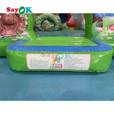 Aufblasbares Schlossspiel für Kinder Aufblasbares Haus Party Sprung Sprung und Rutsche Combo mit Auswahl Windmühle