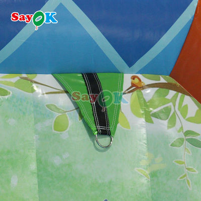 Aufblasbares Schlossspiel für Kinder Aufblasbares Haus Party Sprung Sprung und Rutsche Combo mit Auswahl Windmühle