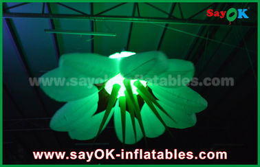 Blumen-Beleuchtungs-Dekoration der Nylonfarbe190t veränderbare aufblasbare für die Heirat