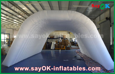 Luft-aufblasbares Zelt-erwachsenes weißes aufblasbares Tunnel-Zelt nach Maß für Ereignis/Messe
