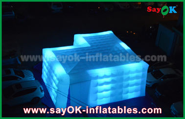 großes aufblasbares Zelt fertigen quadratisches aufblasbares Luft-Zelt mit geführtem Licht Actitive im Freien besonders an